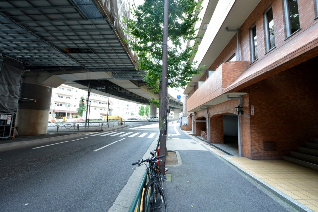 五反田ダイヤモンドマンション　前面道路