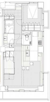 松涛パークハウス　間取り図