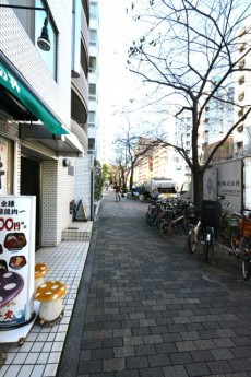 日興パレス広尾プラザ　前面道路