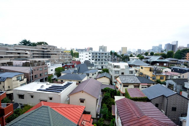 ハラダ面影橋マンション　バルコニーからの眺望