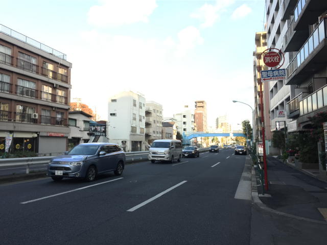 プリミエール下落合２号館　前面道路