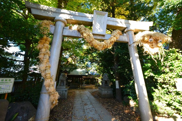 自由が丘タウンハウス　奥沢神社