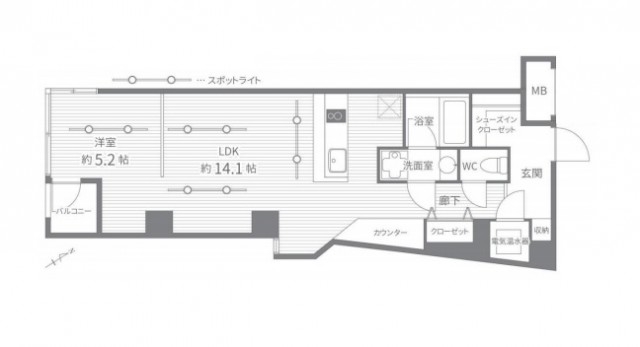 ストークメイジュ 間取り図