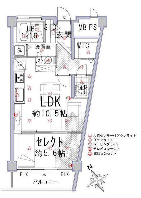 マンション目黒苑　間取り