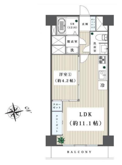 ライオンズマンション桜上水　間取り