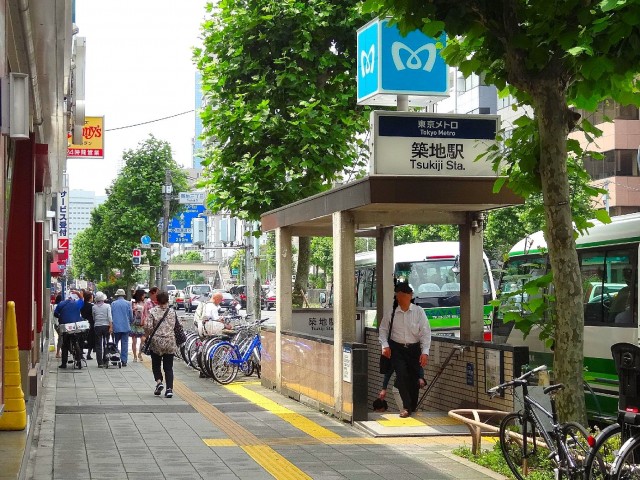 スカール築地　築地駅