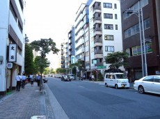 フリーディオ芝公園アネックス　前面道路