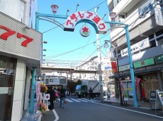 六義園サマリヤマンション　商店街