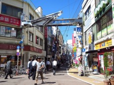 学芸大ゴールデンハイツ　商店街