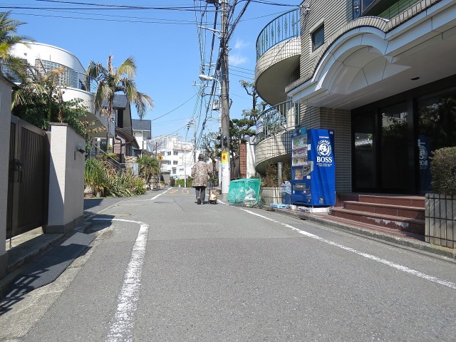 プレール都立大　前面道路