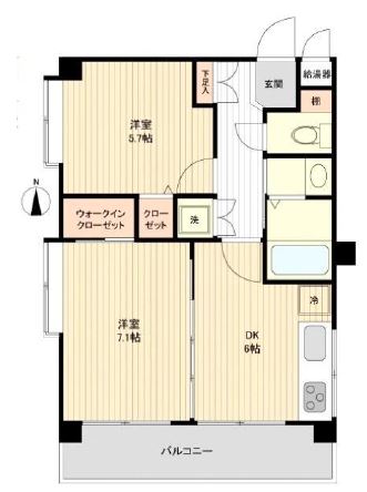 中銀桜新町マンシオン　間取り