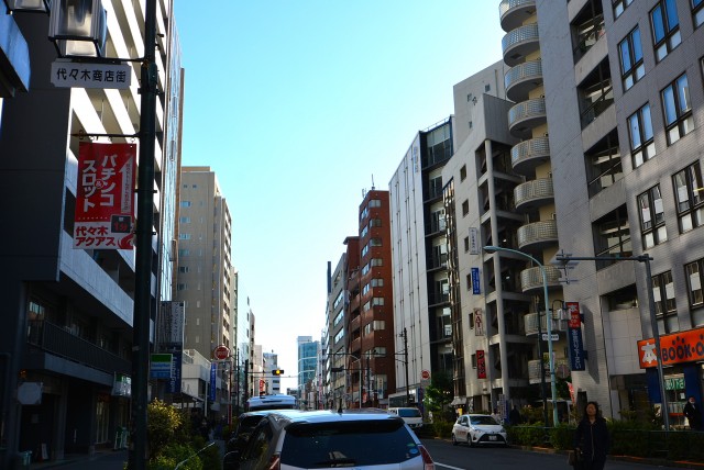 新宿ー代々木 代々木駅