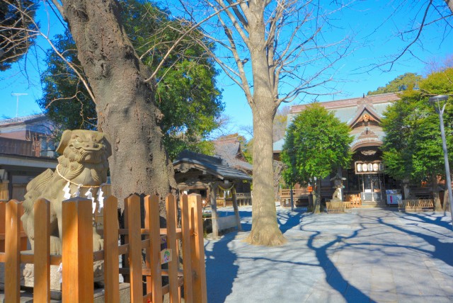 御嶽山駅周辺 御嶽神社