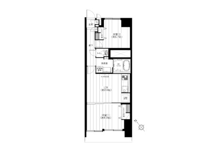 大森永谷マンション　間取り図