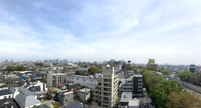 桜上水山森マンション 眺望