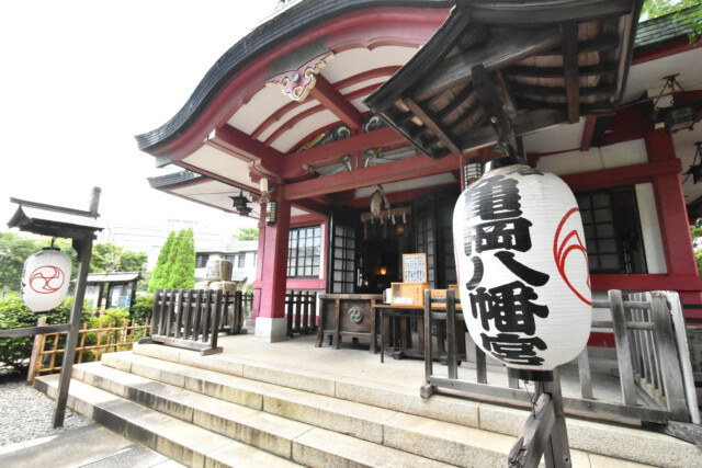 市ヶ谷駅周辺 市谷亀ヶ岡八幡宮